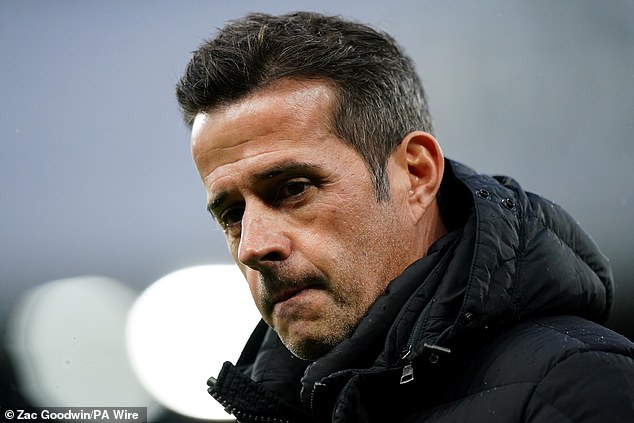 It was a disappointing day for Marco Silva, whose side saw their recent progress come to a halt