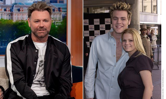 Brian McFadden refuses to talk about his ex-wife Kerry Katona in a VERY awkward TV