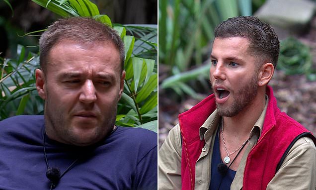 I'm A Celeb's Alan Halsall loses his temper with Dean McCullough as tensions boil over