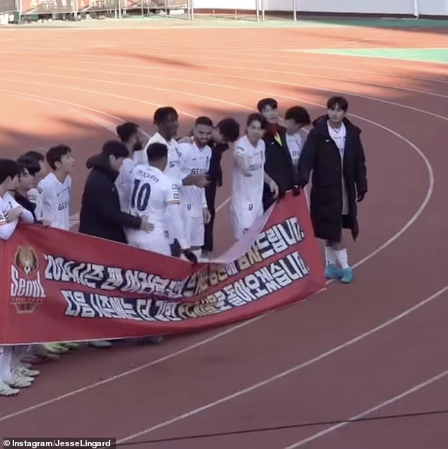 Seoul's players took it in turns to perform a short individual dance routine after Saturday's win