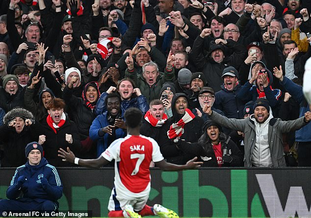 The 23-year-old scored and provided an assist in Arsenal's 3-0 win over Nottingham Forest