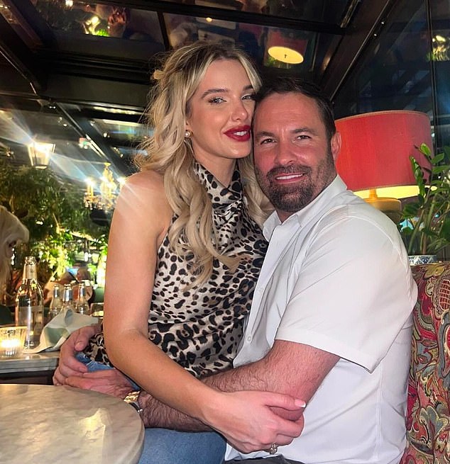 Flanagan, pictured with her boyfriend, was asked who was behind the wheel when her Audi Q7 was caught going over the limit on July 10 and July 26 in Liverpool