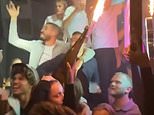 Pictured: Leicester stars party in a Danish nightclub hours after losing 2-1 against Chelsea... and appear to send 'I miss you' message to old boss Enzo Maresca before Steve Cooper's sacking the next day