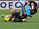 David de Gea makes incredible triple save for Fiorentina as ex-Man United star continues to enjoy career renaissance after acrimonious Old Trafford exit