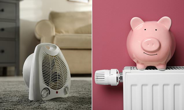 Is it cheaper to turn my central heating on or use a fan heater for one room?