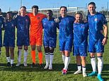 John Terry, Petr Cech and Frank Lampard link up with other members of Chelsea's golden generation for charity competition