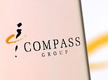 Dishing it up: Compass Group rose 1%, giving it a value of nearly £45bn and taking gains for this year to 25%