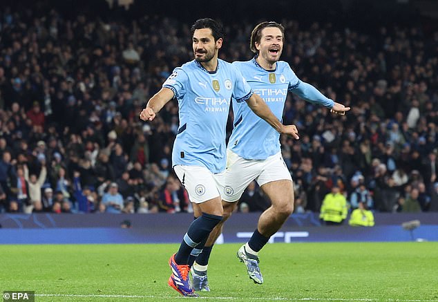 His first-half penalty was added to by midfielder Ilkay Gundogan early in the second half