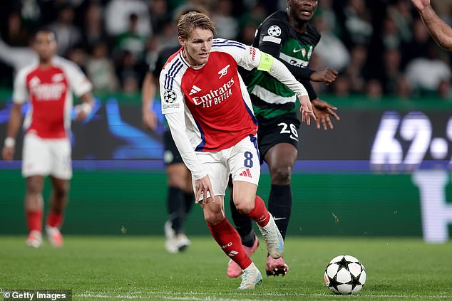 The synergy between Saka and Martin Odegaard on the right side was a delight to watch