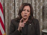 Deflated Kamala Harris breaks silence with bleary-eyed message to supporters about their 'purpose' following devastating loss to Trump