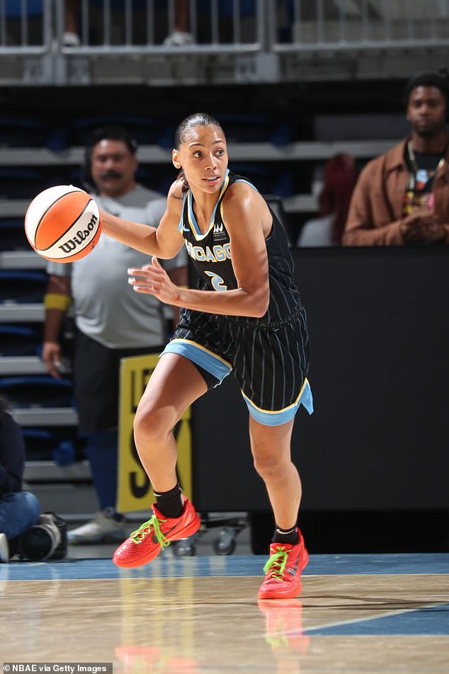 The guard was waived by the Chicago Sky earlier this year midway through the WNBA season