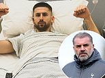 Ange Postecoglou reveals impact of Guglielmo Vicario injury on January transfer window plans - as Tottenham boss admits 'shock' the star played for an hour with a fractured ankle