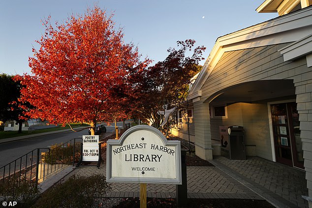 The Northeast Harbor Library, a beneficiary of Leonard Leo