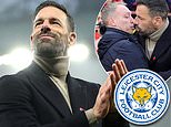 Ruud van Nistelrooy leads the race to become new Leicester manager following Steve Cooper's sacking - after impressing as Man United interim boss