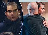 Rafael Nadal watches Liverpool take on his beloved Real Madrid in the Champions League - after hugging Pep Guardiola on Man City visit as tennis legend enjoys first week of retirement