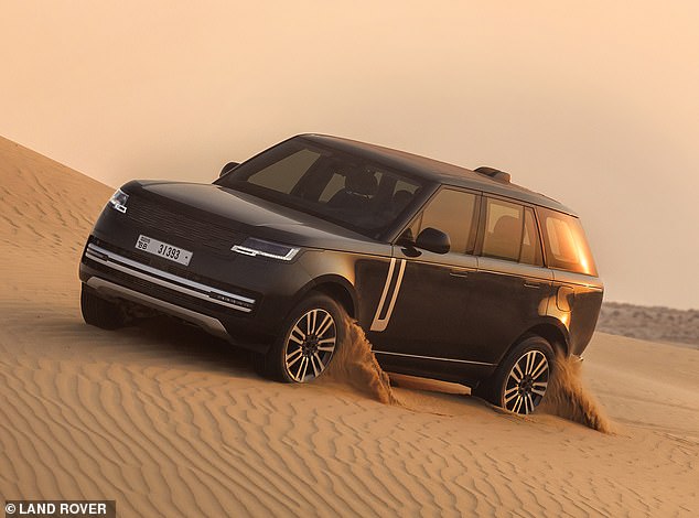 The new zero-emission Range Rover EV is undergoing the last of its extreme-weather tests before it hits showrooms next year - and the British car maker has promised it will be 'the most capable electric luxury SUV'