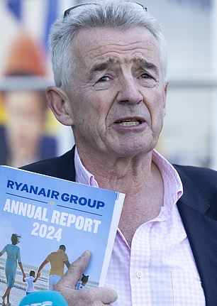 Controversial: Ryanair boss Michael O'Leary