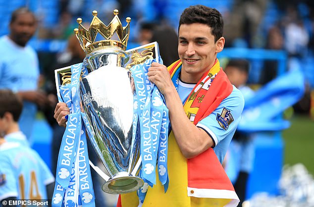 Navas spent four seasons with Man City, winning a Premier League title in his first year in 2014