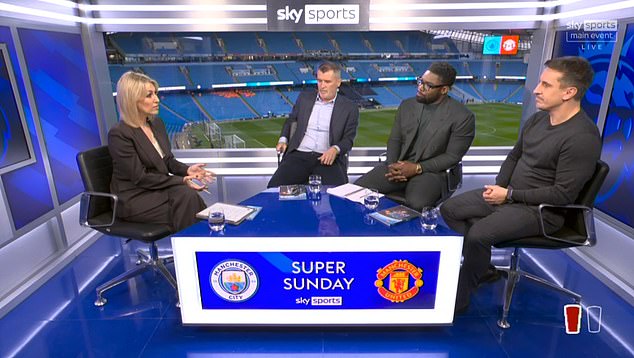 Mail Sport exclusively broke the news before Cates presented Sky Sports' Super Sunday show