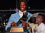 The real reason Travis Hunter's dad snubbed Heisman ceremony as son breaks down in tears during speech