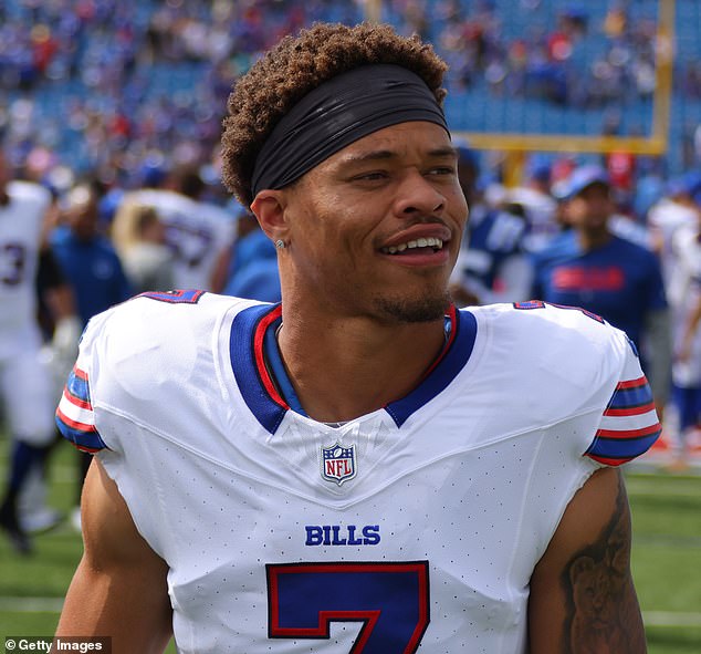 Bills cornerback Taron Johnson said Lions players were getting handsy on the onside kick