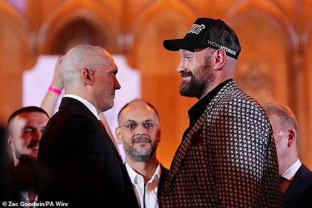 Fury is aiming to gain revenge after losing to Usyk in Saudi Arabia in May