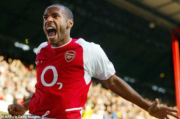 Thierry Henry, who was also a pundit tonight, won both Carragher's choice and public vote