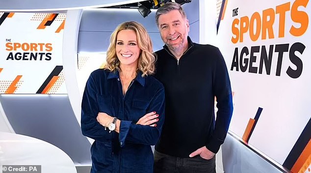 Cates will split presenting duties for the flagship show with Gabby Logan and Mark Chapman