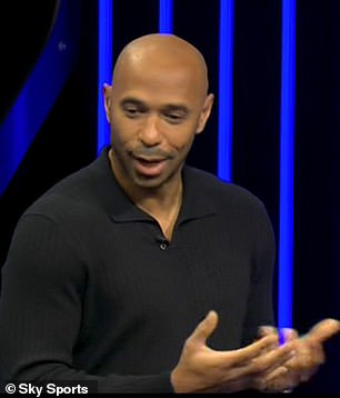 Thierry Henry was the special guest