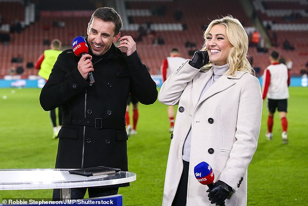 Cates (right) will leave Sky Sports at the end of the season to join the BBC