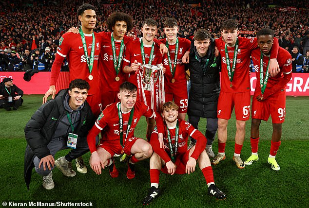 Liverpool won the League Cup last season after selecting a makeshift team of fringe stars