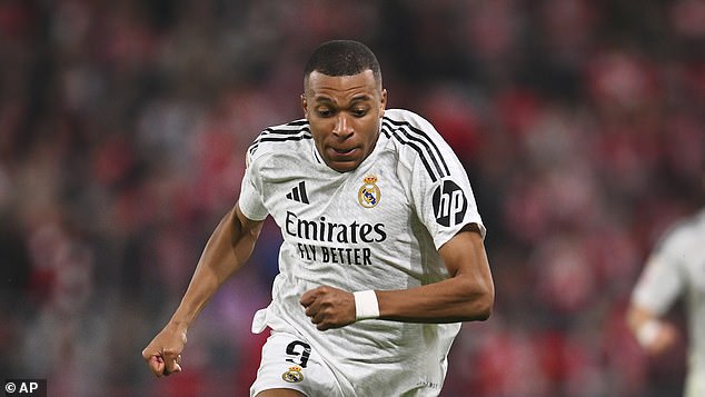 It all means there is no room for Kylian Mbappe after a mixed start for Los Blancos this season