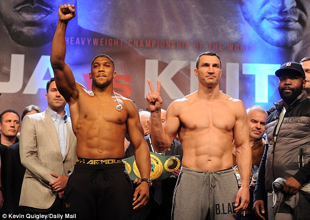 Anthony Joshua fights Wladimir Klitschko on Saturday after a packed undercard at Wembley