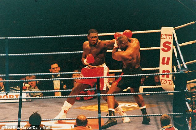 Many feared McCall would stop Bruno but the British fighter built up a wide lead on the cards