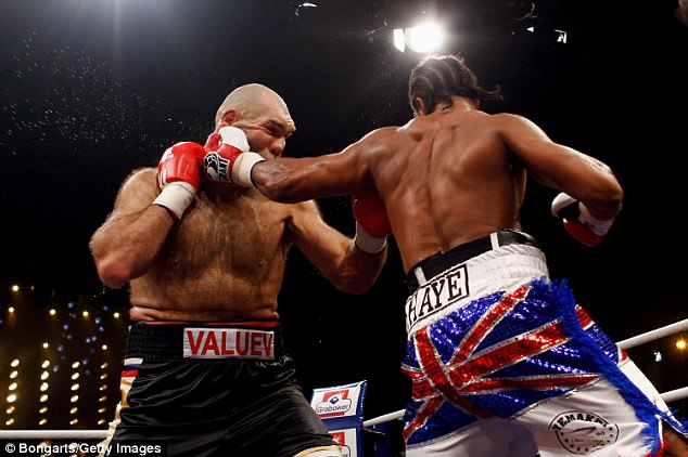 Haye nearly achieved the impossible in the final round, wobbling Valuev with a big left hand