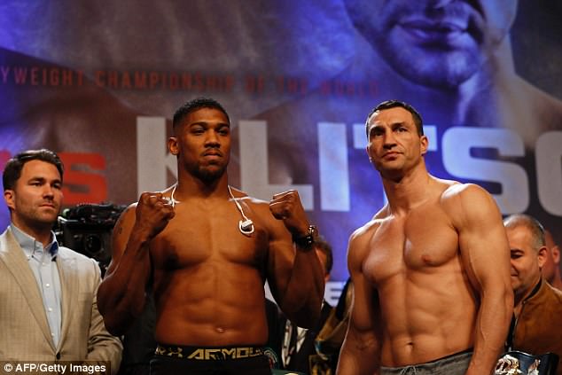 On Saturday the IBF heavyweight sensation meets 41-year-old Klitschko at Wembley 