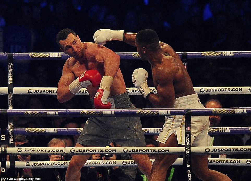 The Ukrainian veteran struggled to match the younger Brit during the opening exchanges at Wembley