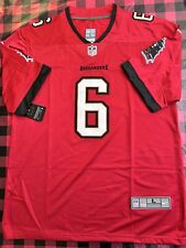 Tampa Bay Buccaneers #6 Baker Mayfield Red Stitched Football Jersey Mens L NWT