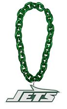 New York Jets NFL Word Fan Chain Necklace Foam 4 Colors!