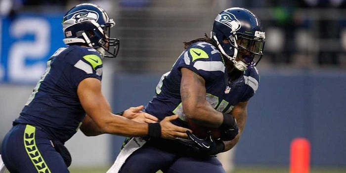 seattle seahawks lynch wilson