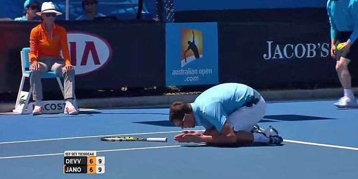 jerzy janowicz 2013 australian open meltdown