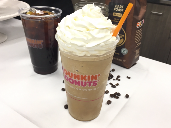 Dunkin' frozen coffee