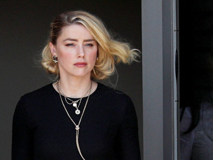 amber heard leaves court johnny depp trial