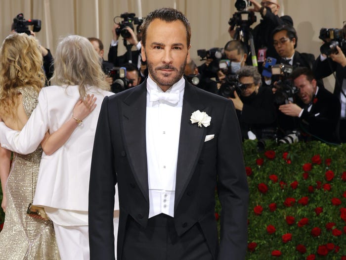 Tom Ford attends the 2022 Met Gala.