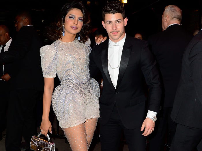 nick jonas priyanka chopra met gala after party