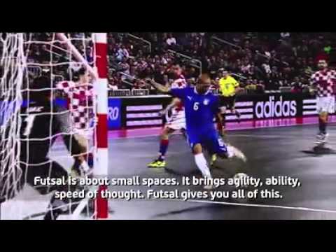 Football star players explain to you why to play futsal