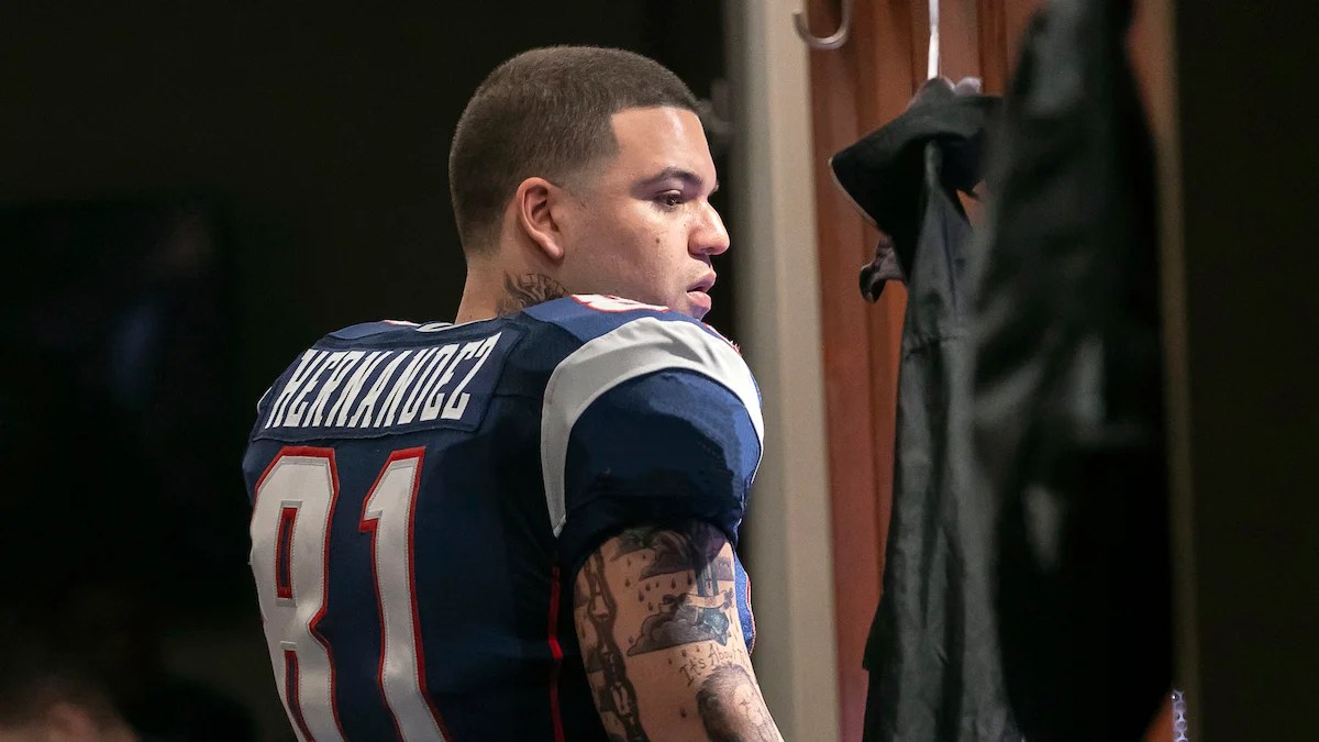 Josh Rivera in FX’s American Sports Story: Aaron Hernandez