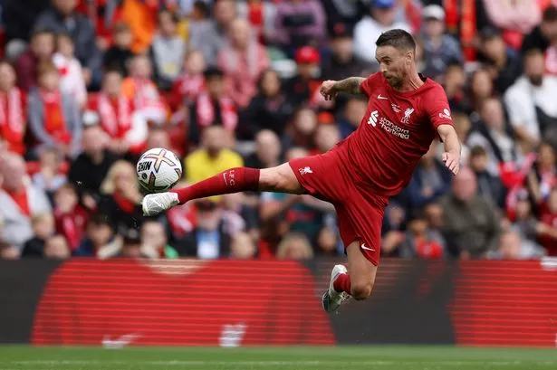  Anthony Le Tallec in action for Liverpool 