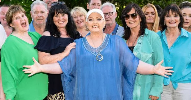 From left Denise, Coleen, Linda, Maureen and Anne Nolan. Maureen spoke to the ECHO in an exclusive interview and heaped praise on her inspiring sister, Linda