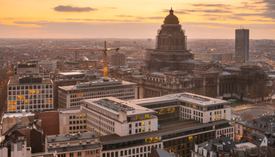 Brussels, Belgium Cityscape